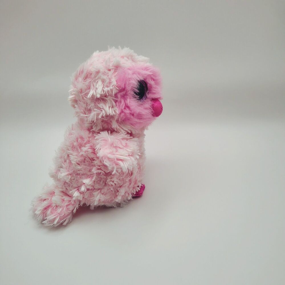 Ty Beanie Boos Twiggy the Pink Owl 2017 - Picture 10 of 14